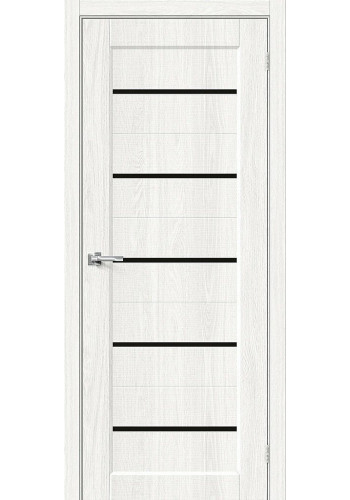 Межкомнатная дверь Мода-22 Black Line, цвет White Dreamline